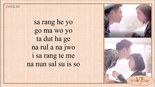 DAVICHI (다비치) - This Love (이 사랑) Descendants of the Sun (태양의 후예 OST Part.3) Easy Lyrics