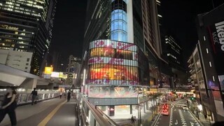 Night Strolling in Shibuya.  Tokyo, Japan.