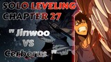 Jinwoo VS Cerberus - Solo Leveling Full Chapter 27 Tagalog Recap