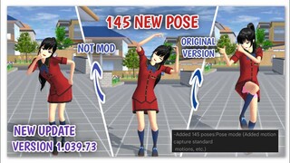 145 NEW POSES | Sakura School Simulator New Update | Version 1.039.73  | Original Version