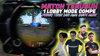 SERU PARAH !! 1 LOBBY MODE COMPE SEMUA ?! AUTO PERANG DARI AWAL SAMPE AKHIR !! - PUBG MOBILE