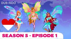 Winx Club Dubbing Indonesia Season 5 Episode 01 - Tumpahan (Indonesian Nickelodeon Asia)