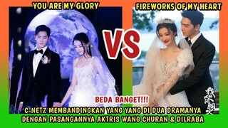 FIREWORKS OF MY HEART vs YOU ARE MY GLORY | Yang Yang & Wang Churan VS Yang Yang & Dilraba