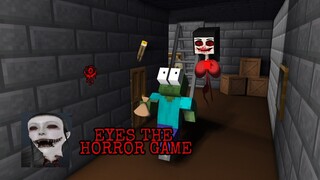 Monster School : Eyes The Horror Game Challenge - Minecraft Animation