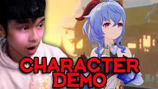 OP WAIFU!! | Ganyu Character Demo Reaction