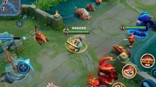 在训练场勾了50分钟