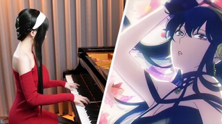 [My wife is ready to start work! ] SPY×FAMILY OP2 "SOUVENIR" piano performance SPY×FAMILY new song first listen! Ru's Piano