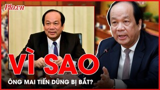 Bộ công an khởi tố, bắt tạm giam ông Mai Tiến Dũng, nguyên Chủ nhiệm Văn phòng Chính phủ - PLO