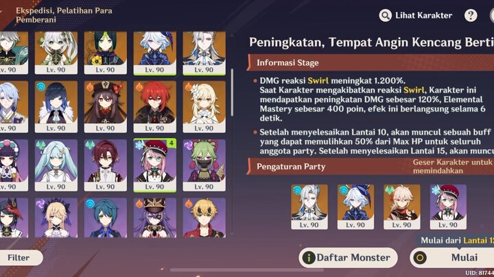 Genshin Impact - Peningkatan, Tempat Angin Kencang Bertiup ( Part 1 )