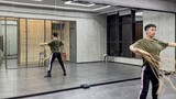 [Bai Xiaobai] Bạn phải nhảy đẹp "A Dream of Đôn Hoàng" Tambourine Biên đạo múa Mirror Room Practice 