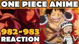 THE TOBI ROPPO APPEAR! One Piece Episodes 982 - 983 | Anime Reaction