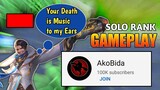 A TRUE GRANGER USER ALWAYS LET THE RED BULLET DO THE TALKING - AkoBida SOLO RANK GAMEPLAY | MLBB