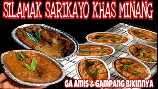 BEGINI CARA MASAK SILAMAK SARIKAYO KHAS MINANG | TIDAK AMIS & LAMAK BANA