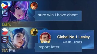 I PRETEND USING CHEAT THEN SHOWING THEM INSANE DAMAGE ON SELENA!!🔥