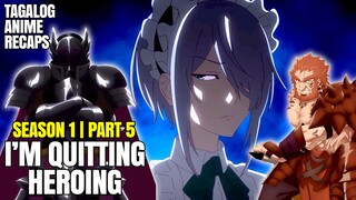 Nagpanggap Bilang Waiter Maid ang Isang Assassin Upang... | I'm Quitting Heroing Tagalog Anime Recap