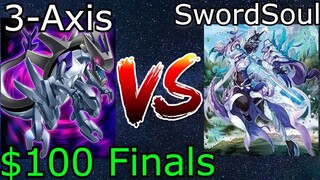 3-Axis Vs SwordSoul $100 Tourney Finals Yu-Gi-Oh! 2022