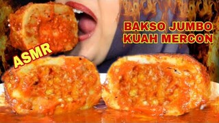 ASMR BAKSO JUMBO KUAH MERCON