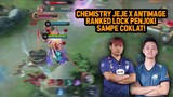 CHEMISTRY JEJE X ANTIMAGE DI RANKED LOCK PENJOKI SAMPE COKLAT! - Mobile Legends