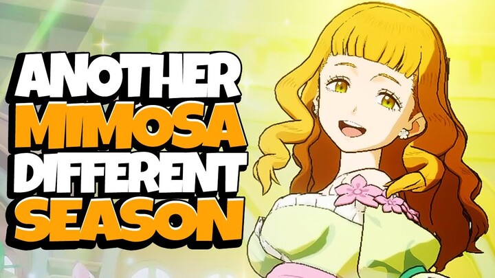ANOTHER MIMOSA W/RESURRECTION! BIG SP INCREASE, HEALS & GREAT FOR MONO GREEN! - Black Clover Mobile