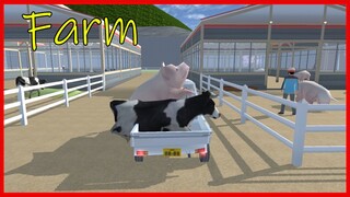 A Day Working On The Farm - SAKURA School Simulator