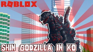 SHIN GODZILLA SHOWCASE IN KO - Kaiju Online