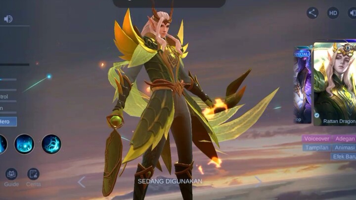 REVIEW SKIN ESTES DRAGON -【MOBILE LEGENDS】#MLBBKreator BstationMLBB #BestOfBest