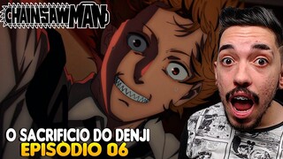 DENJI SE SACRIFICOU POR TODOS | REACT CHAINSAW MAN EPISÓDIO 6 REACTION