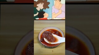 Shin chan anime cooking in real life