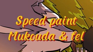 Speed paint chibi mukouda & fel