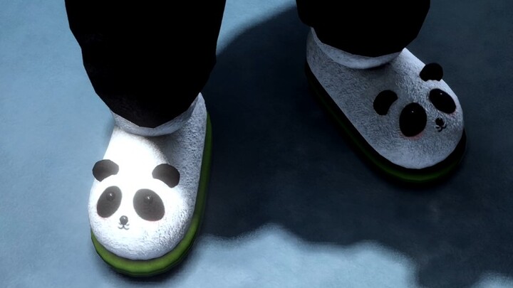 In case you haven't seen Kung Fu Panda fight in the dark
