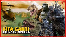 KITA GANTI RAUNGAN GODZILLA DENGAN SUARA KUCING