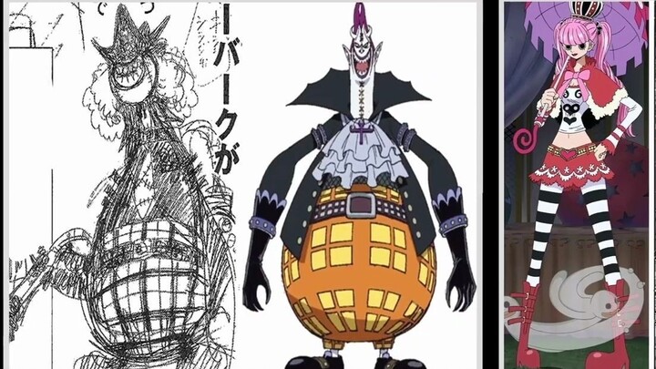 One Piece: Original manuscript comparison! Thrilling eleventh person easter egg at the end!