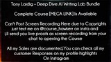 Tony Laidig Course Deep Dive AI Writing Lab Bundle Download