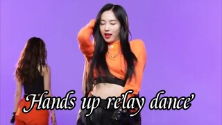 Hands up relay dance - cherry bullet