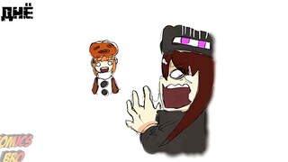 【Minecraft 俄语配音漫画】雪球