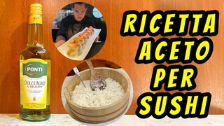 Come la preparazione di aceto per sushi part 2