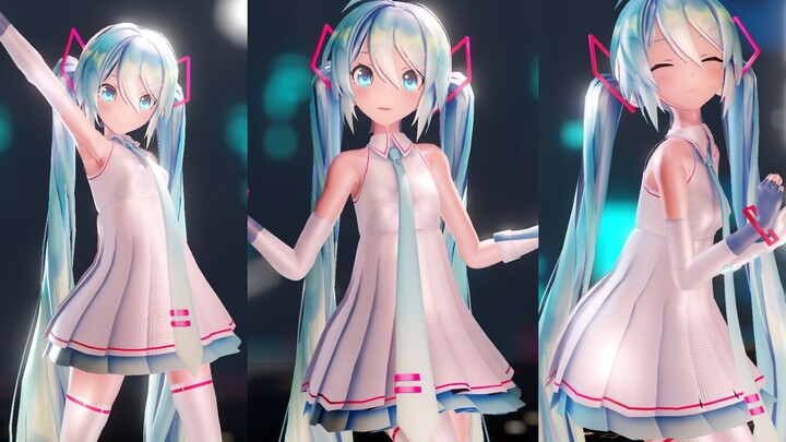 [Hatsune Miku 14th Anniversary MMD] hand in hand