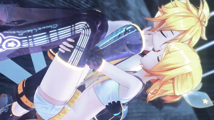 [เค้าโครงฉาก] Super Psycho Love-In ความรักที่แสนเลวร้ายนี้ [Kagamine Gemini MMD] [สวัสดีปีใหม่! ผลิต