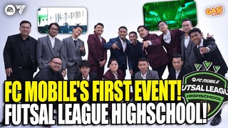 FC MOBILE'S FIRST EVENT! FUTSAL LEAGUE HIGHSCHOOL! #fcmobile