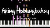 Aking Habangbuhay by Moira dela Torre piano cover + sheet music