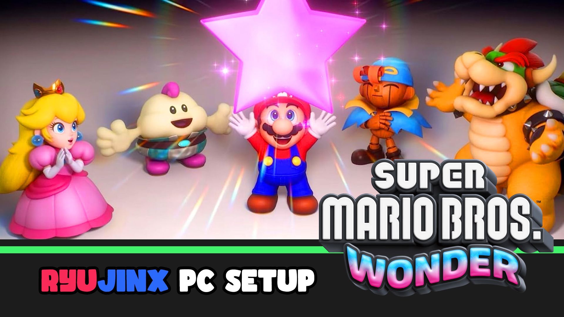 Super Mario Wonder is (already) playable on PC through Ryujinx