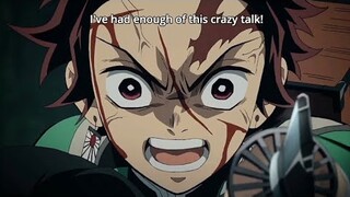 Tanjiro speaking facts and Rui just being dumb