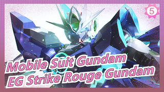 [Mobile Suit Gundam] Đánh giá mô hình EG MBF-02 Strike Rouge Gundam_A5