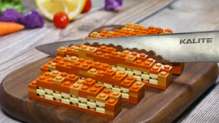 LEGO Tonkatsu อาหารญี่ปุ่นจาก Lego - Stop Motion Cooking & Lego ASMR