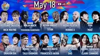 NJPW BEST OF THE SUPER Jr.32 - 18 May 2025