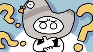 What do I think about when I'm pigeoning?
