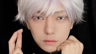 Jujutsu Kaisen | Japanese little brother Gojo Satoru cosplay makeup record [Yoshi Kondo]