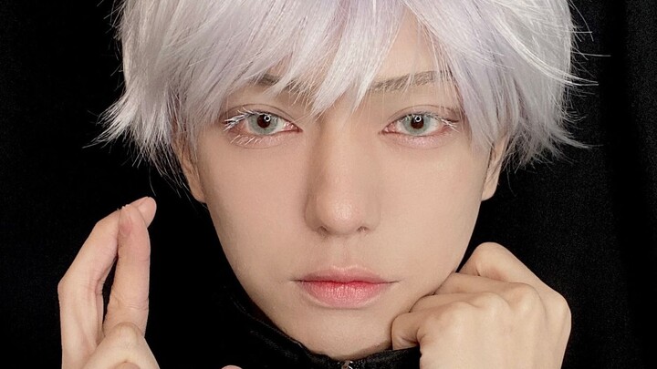 Jujutsu Kaisen |. Catatan riasan cosplay saudara Jepang Satoru Gojo [Yoji Kondo]
