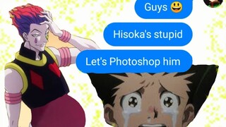 [HxH Texts] Everyone Photoshops Hisoka