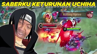 SABERKU ADALAH KETURUNAN UCHIHA !!! UCHIHA MADARA ADALAH KAKEK KU !!!